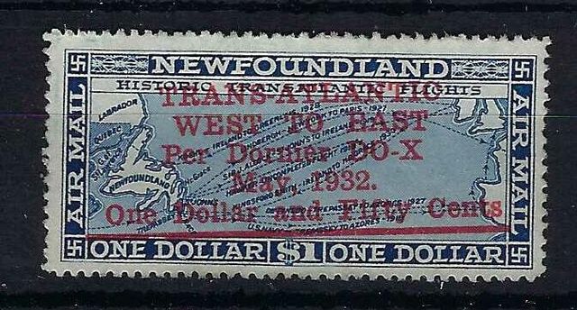 Image of Canada-Newfoundland SG 221Var MINT British Commonwealth Stamp